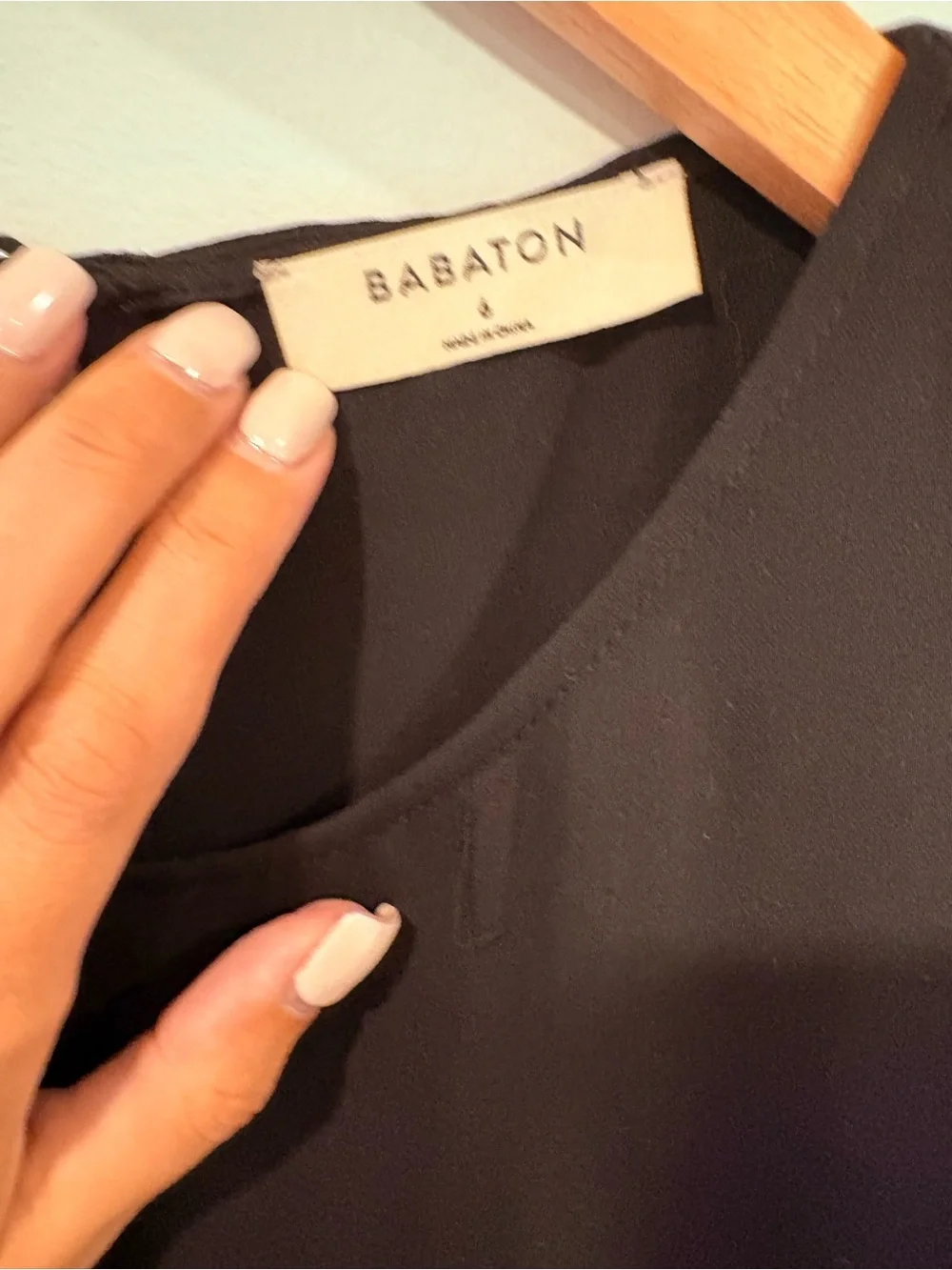 Babaton by Aritzia Black Sleeveless Wide Leg Cropped Jumpsuit Size 6 - Picture 8 of 14